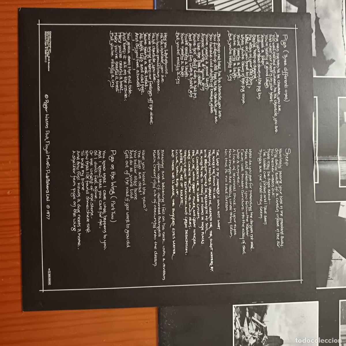 Discos de vinilo: VINILO ANIMALS PINK FLOYD 1977 - Foto 4