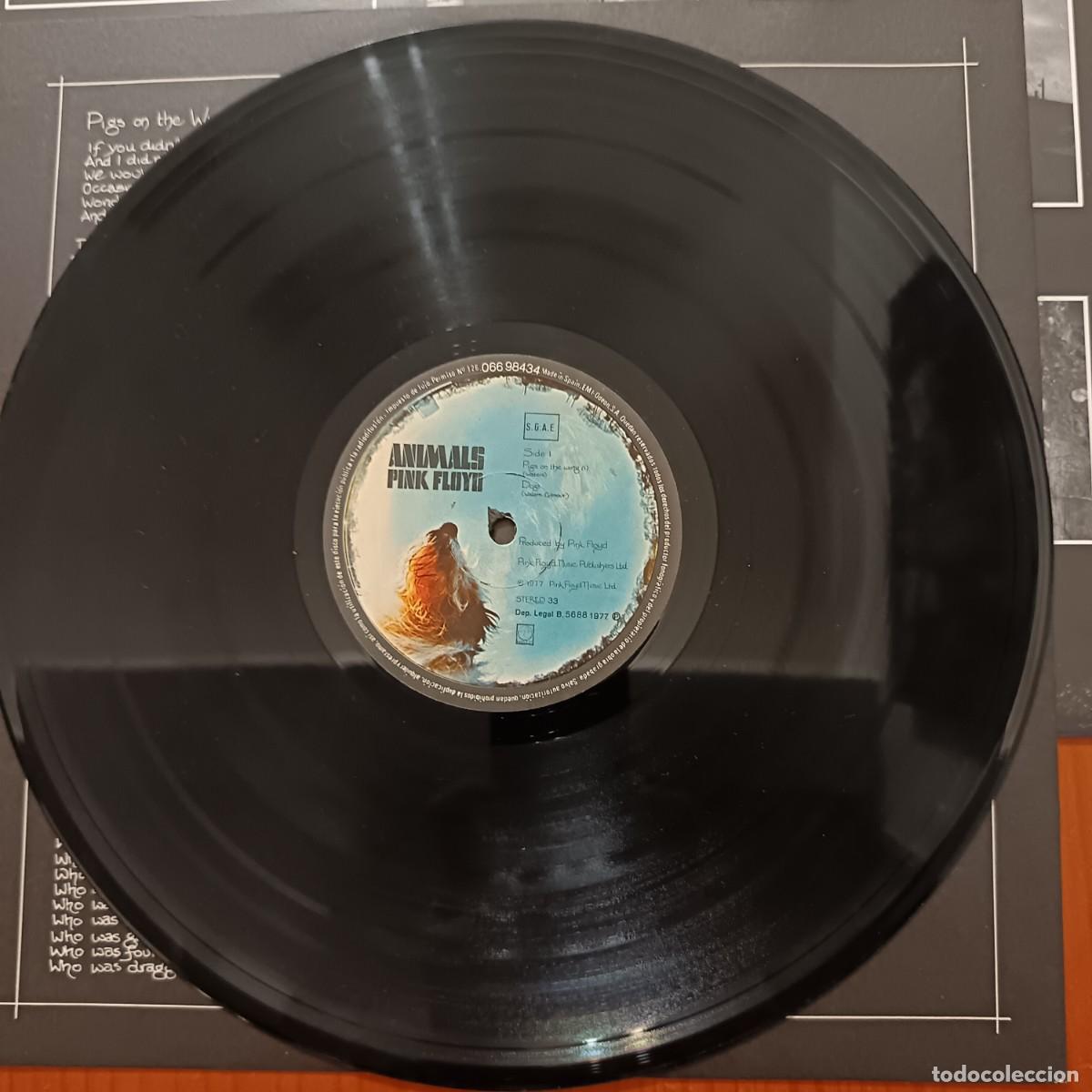 Discos de vinilo: VINILO ANIMALS PINK FLOYD 1977 - Foto 7