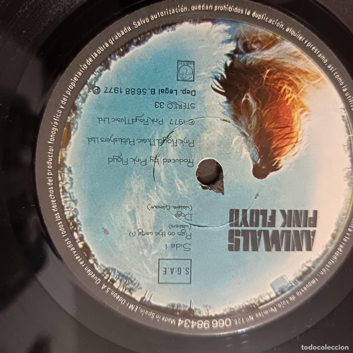 Discos de vinilo: VINILO ANIMALS PINK FLOYD 1977 - Foto 8