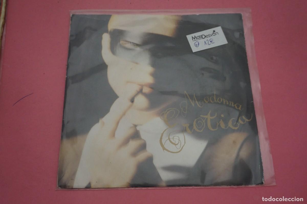 Discos de vinilo: SINGLE - MADONNA - EROTICA - DISCO EN EXCELENTE ESTADO - Foto 1