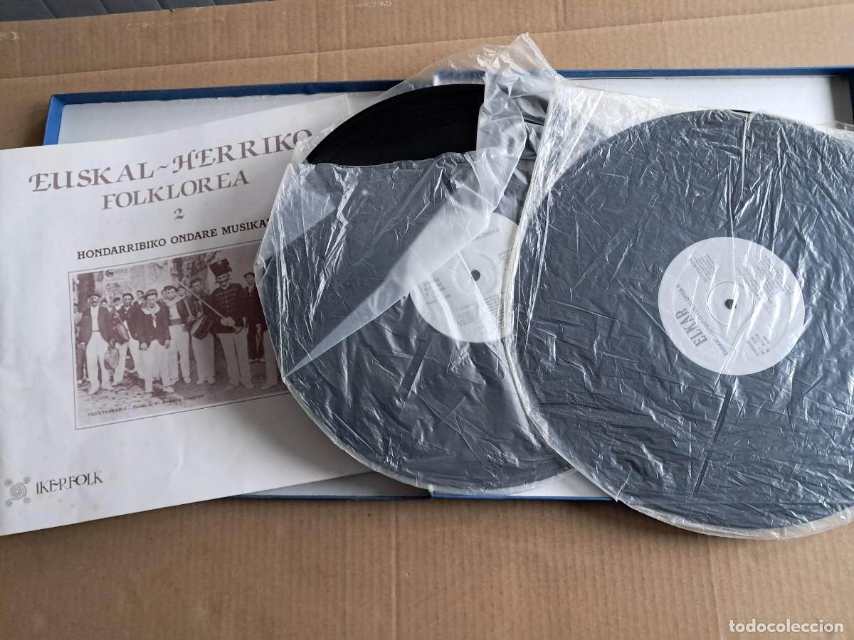 Discos de vinilo: EUSKAL HERRIKO FOLKLOREA VOL 1 , 2 Y 3 BOX LP - Foto 7