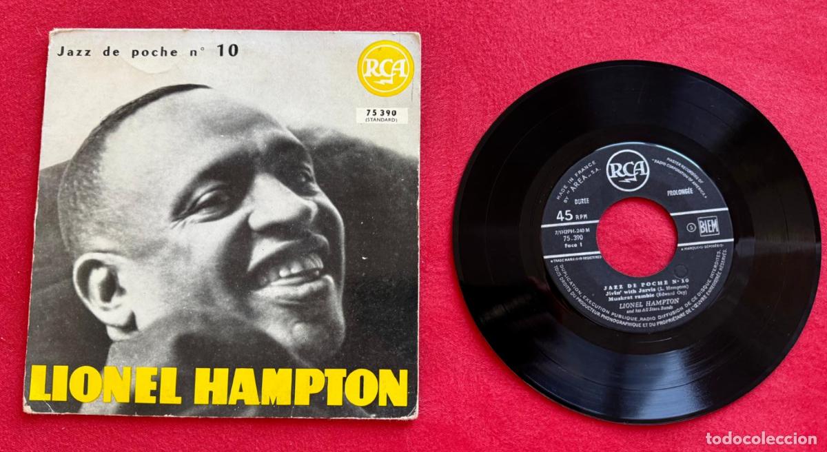 Discos de vinilo: Lionel Hampton 45t Javin with Jarvis VG++ EX - Foto 1