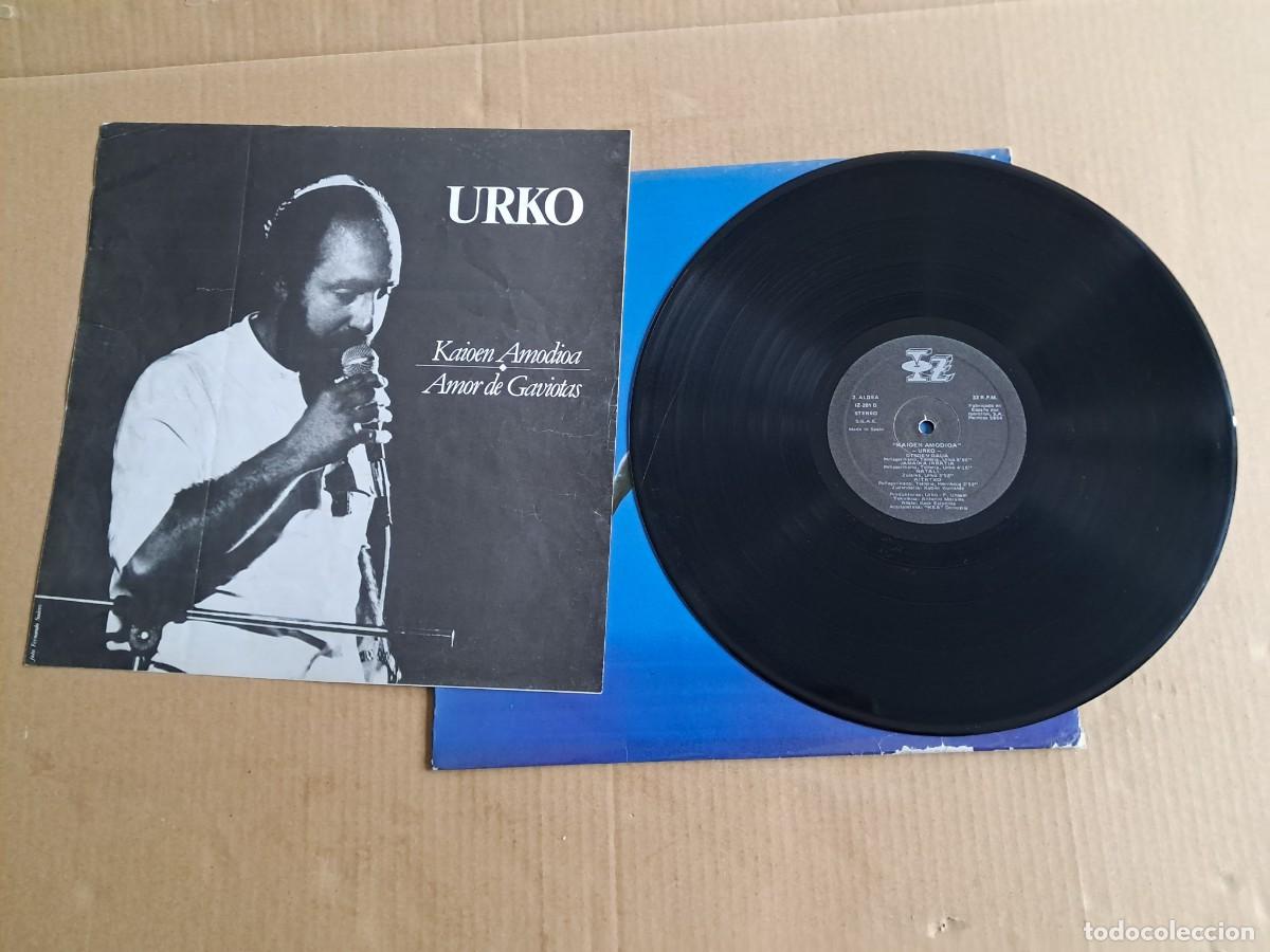 Discos de vinilo: URKO - KAIOEN AMODIOA LP 1984 - Foto 3