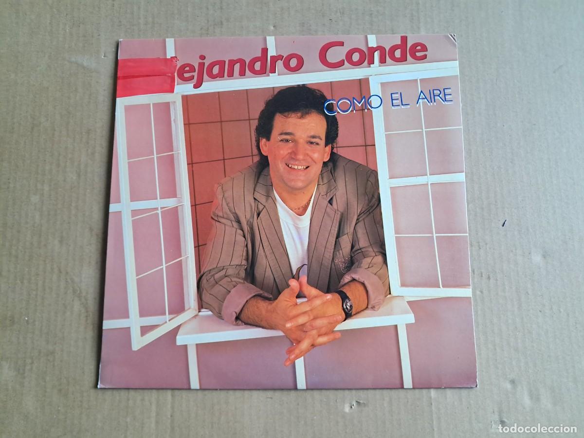 Discos de vinilo: ALEJANDRO CONDE - COMO EL AIRE LP 1989 - Foto 1