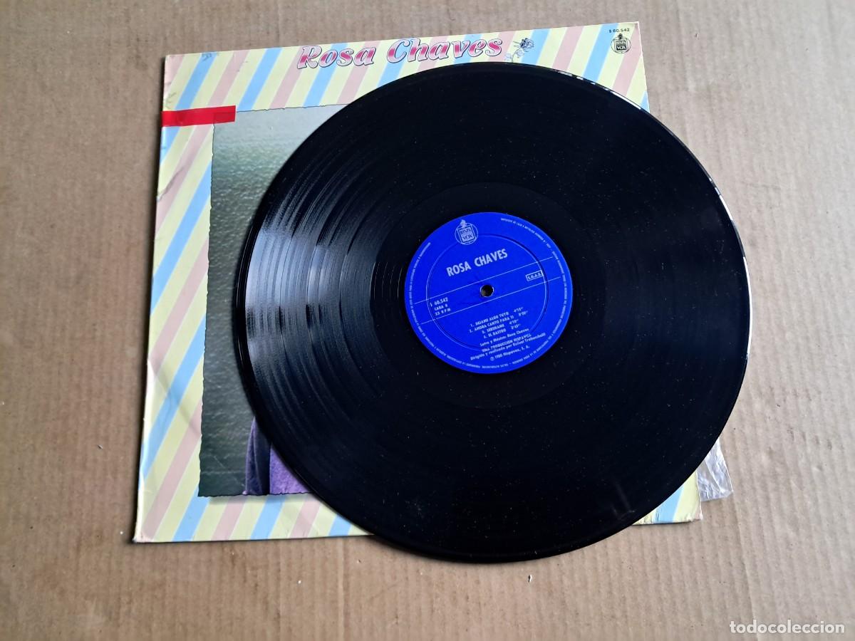 Discos de vinilo: ROSA CHAVES - ROSA CHAVES LP 1981 - Foto 4