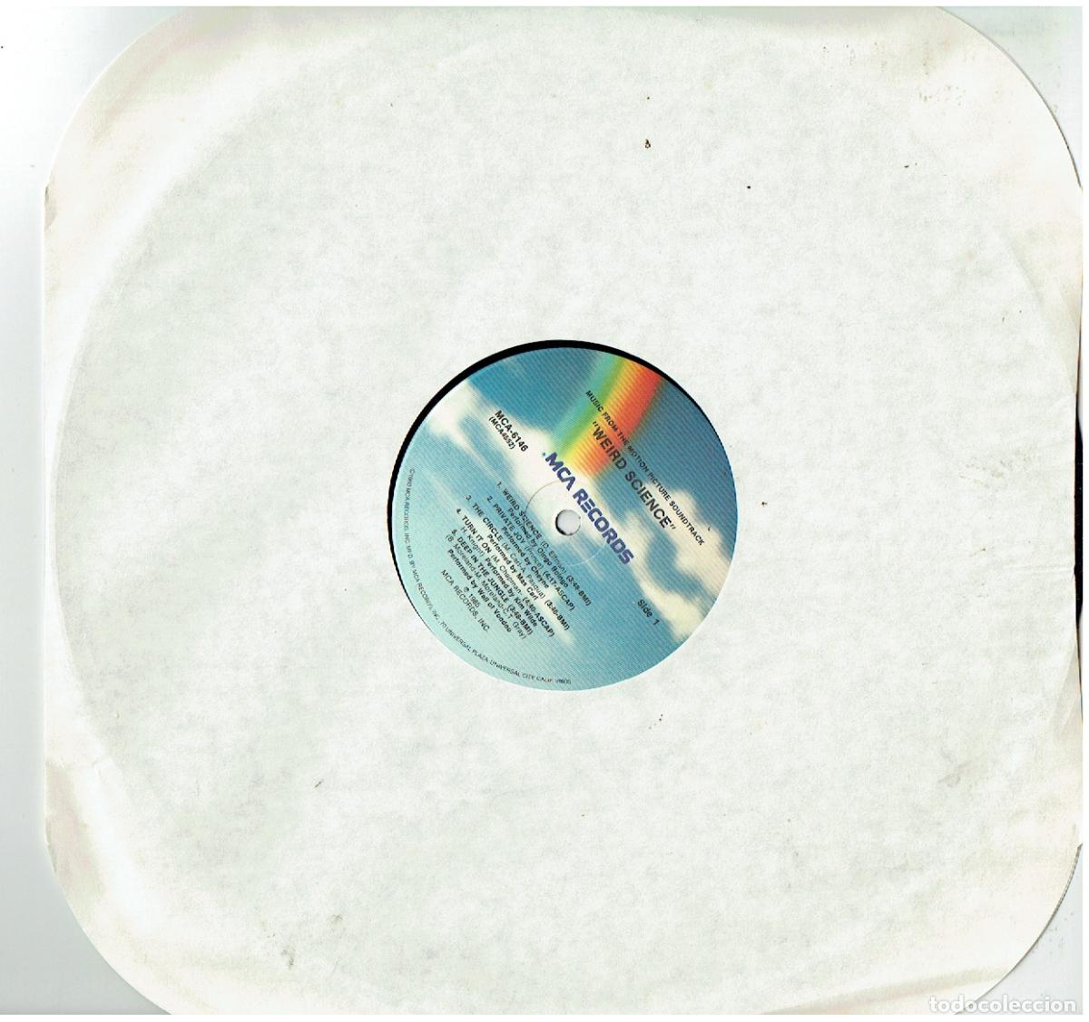 Discos de vinilo: WEIRD SCIENCE. LP. (RF.MA)&Ntilde; - Foto 3