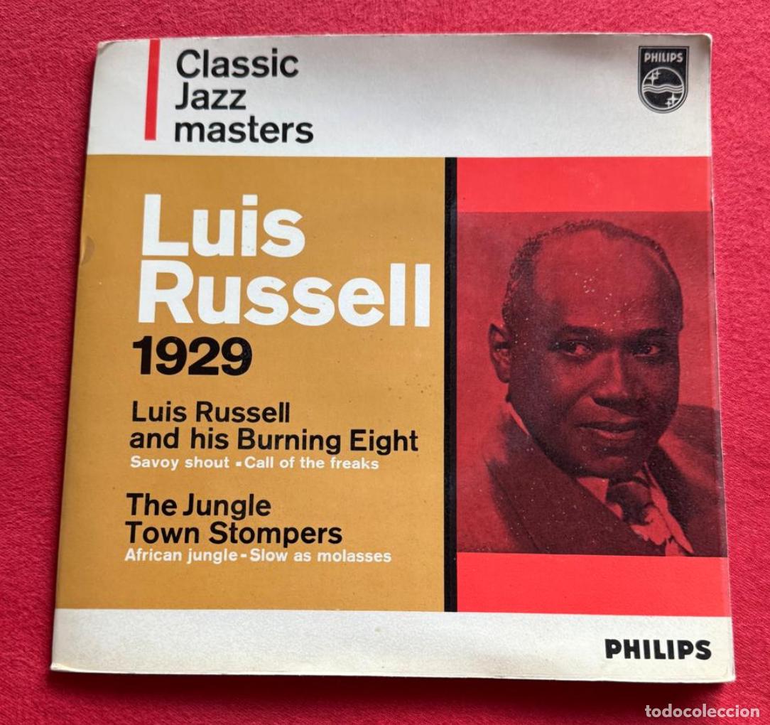 Discos de vinilo: Luis Russel 45t 1929 VG++ EX ep - Foto 1