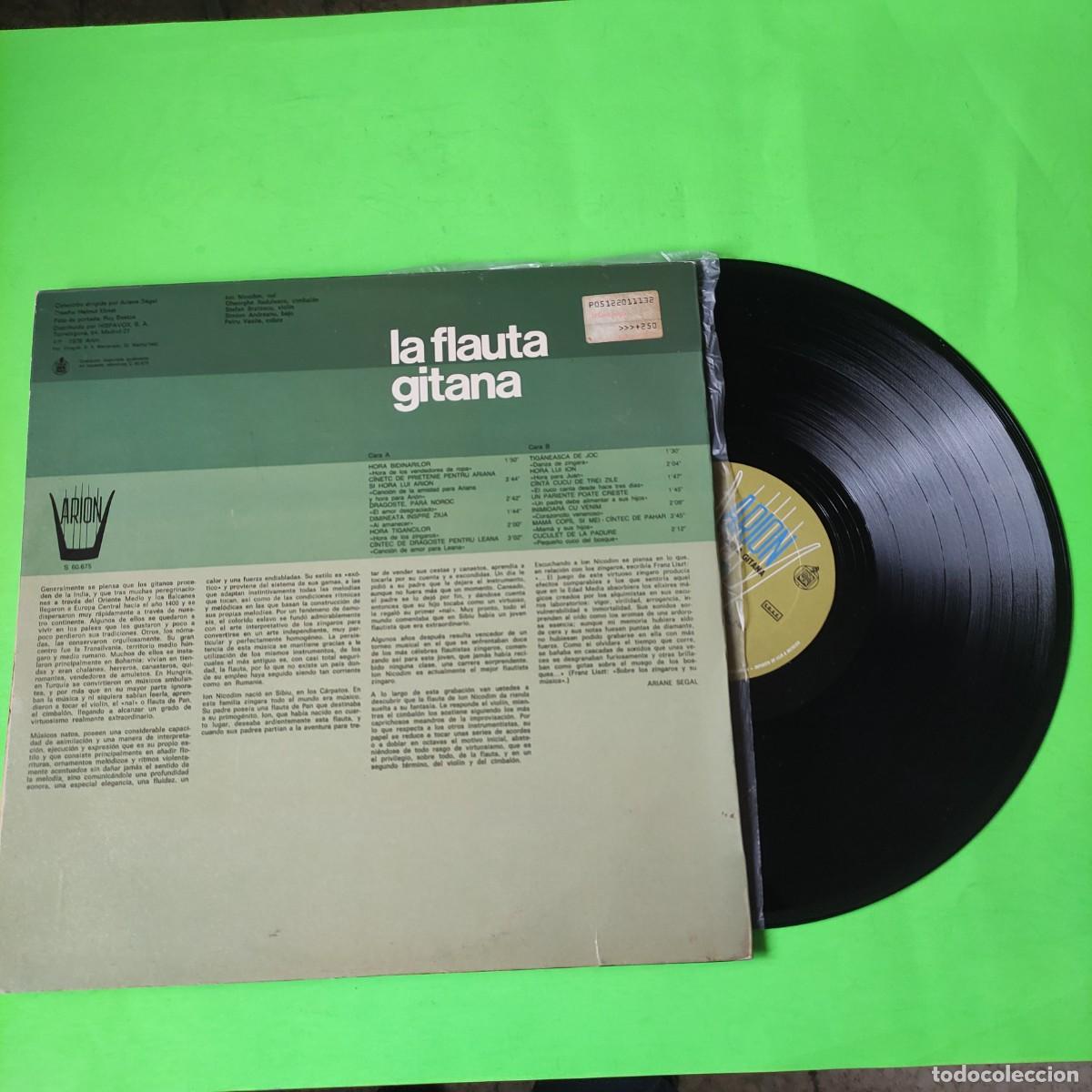Discos de vinilo: La Flauta Gitana ** LP VINILO ** juani - Foto 2