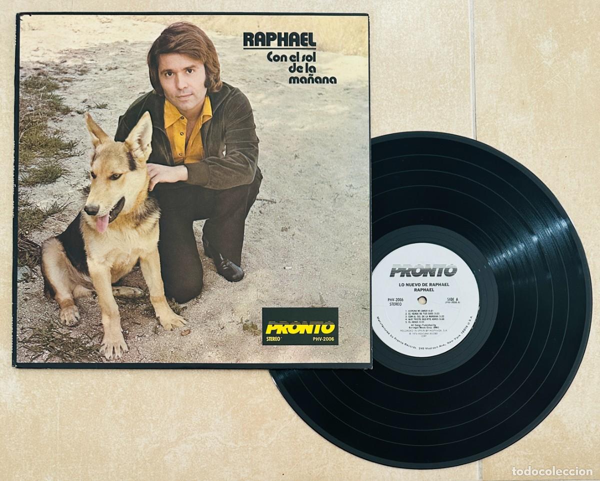 Discos de vinilo: RAPHAEL VINILO LP CON EL SOL DE LA MA&Ntilde;ANA EDICION AMERICANA - Foto 1