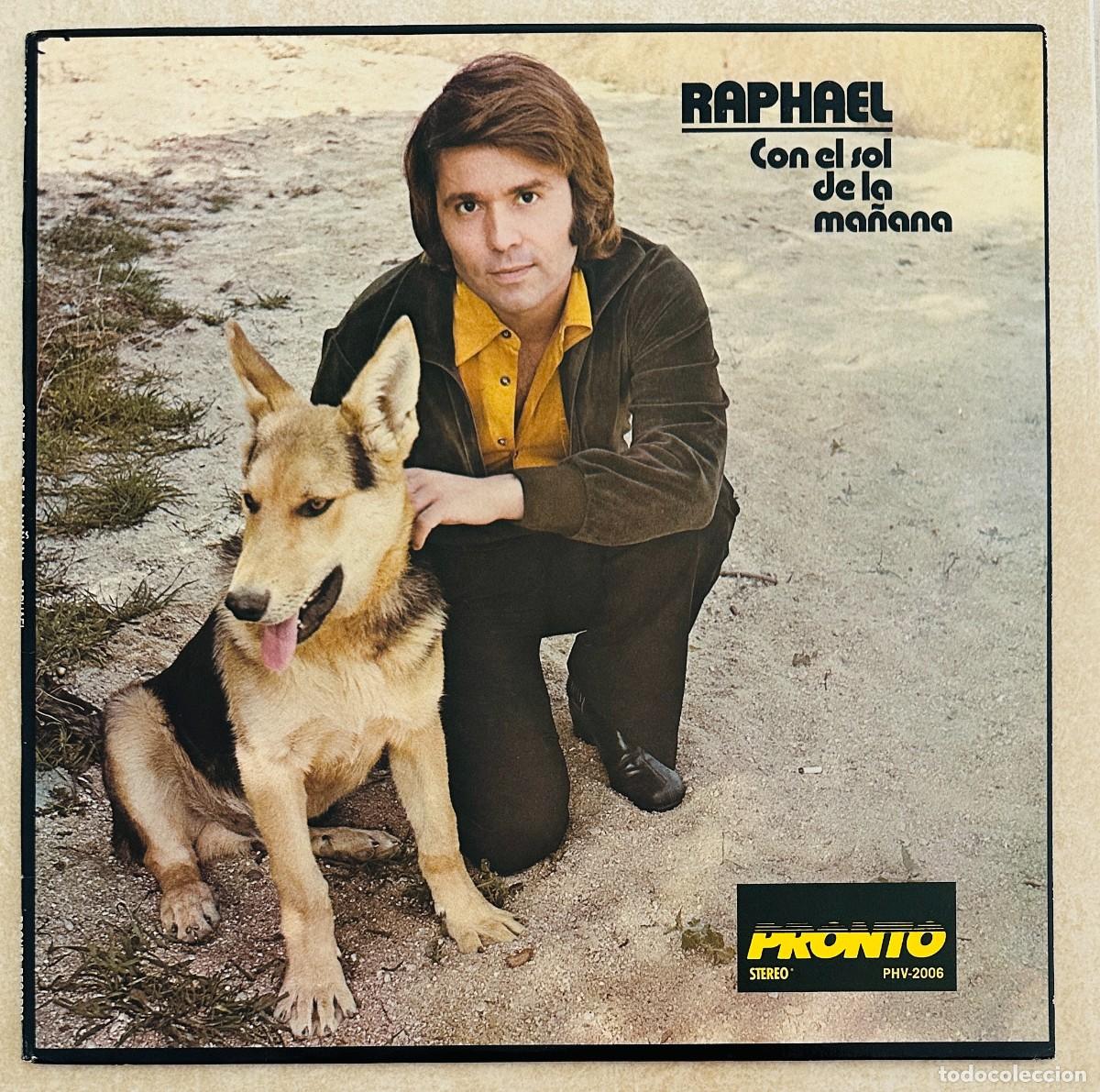 Discos de vinilo: RAPHAEL VINILO LP CON EL SOL DE LA MA&Ntilde;ANA EDICION AMERICANA - Foto 2