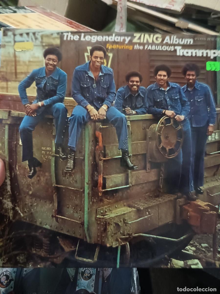 Discos de vinilo: DISCOCHOLLO 33, LP THE FABULOUS TRAMMPS