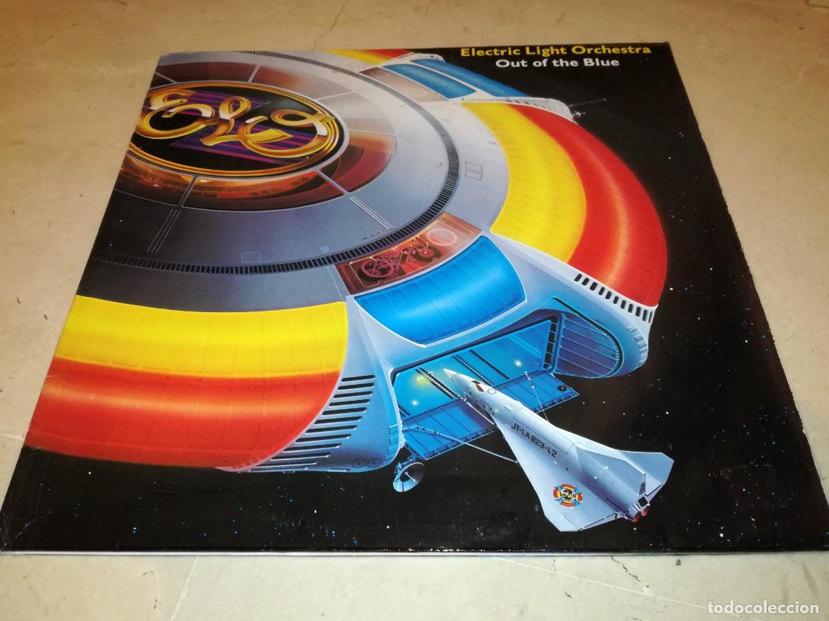 Discos de vinilo: ELECTRIC LIGHT ORCHESTRA-OUT OF THE BLUE-CONTIENE LOS ENCARTES Y EL POSTER-ORIGINAL 1978
