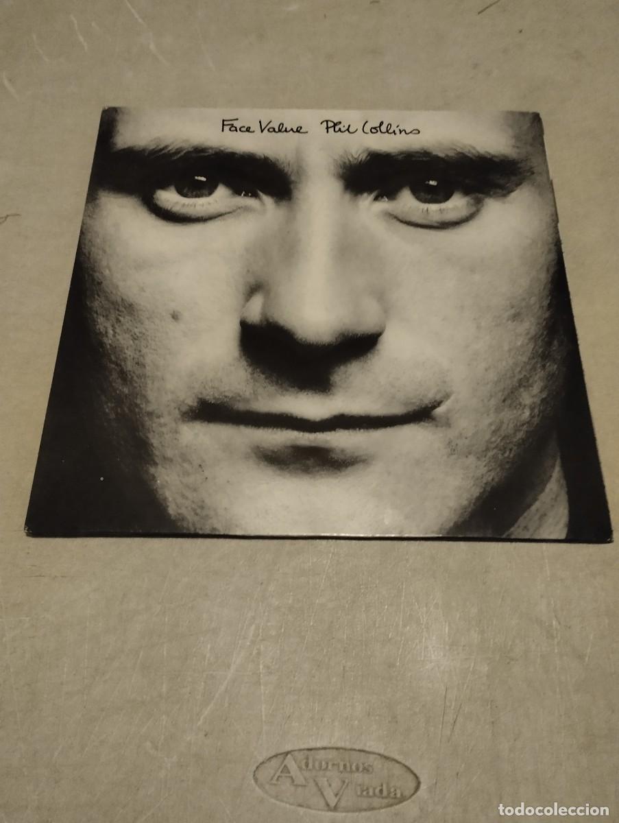 Discos de vinilo: PHIL COLLINS LP FACE VALUE GER.1981 PORTADA ABIERTA - Foto 1