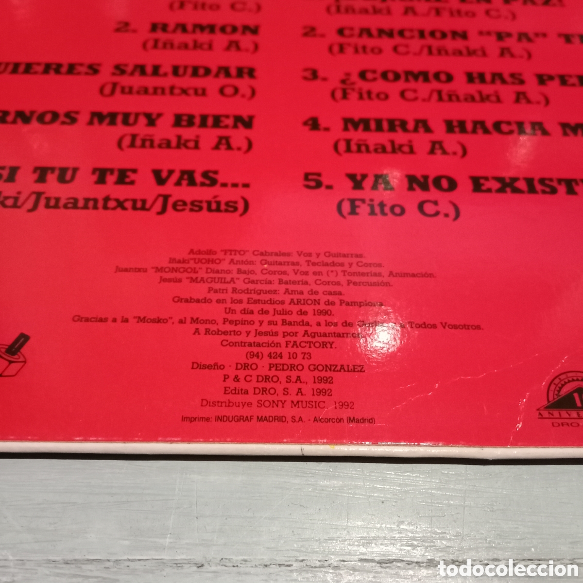 Discos de vinilo: PLATERO Y TU - BURROCKN ROLL - LP - Foto 5