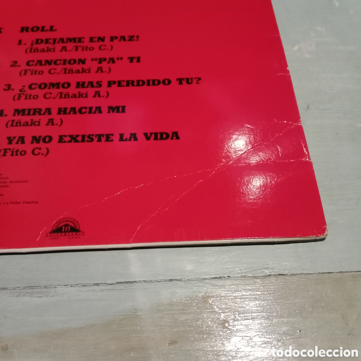 Discos de vinilo: PLATERO Y TU - BURROCKN ROLL - LP - Foto 8