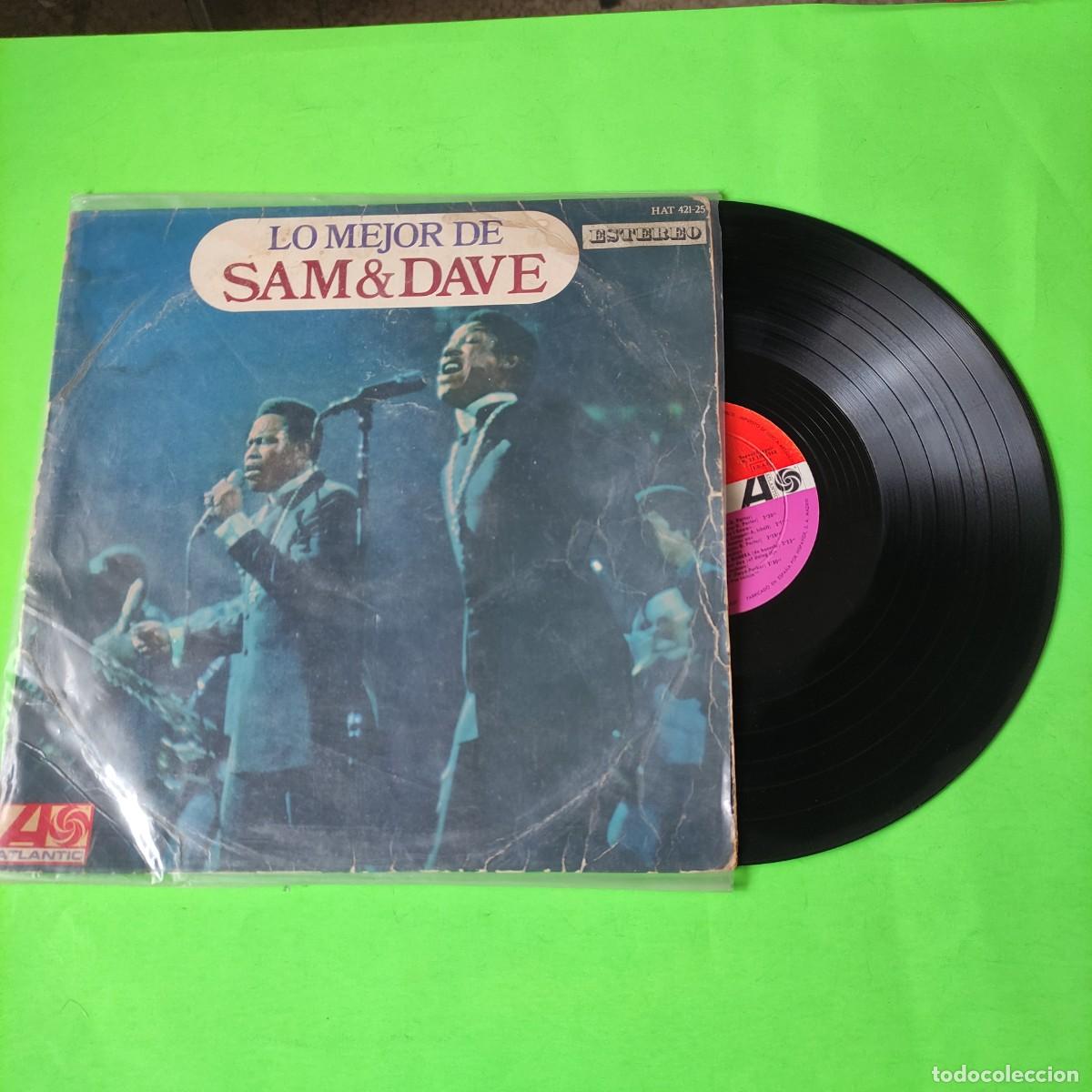 Discos de vinilo: Sam & Dave - Lo mejor * LP VINILO con funda ** juani - Foto 1