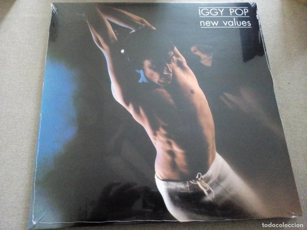 Discos de vinilo: IGGY POP NEW VALUES LP CON LETRAS &iexcl;&iexcl;PRECINTADO&iexcl;&iexcl; - Foto 1