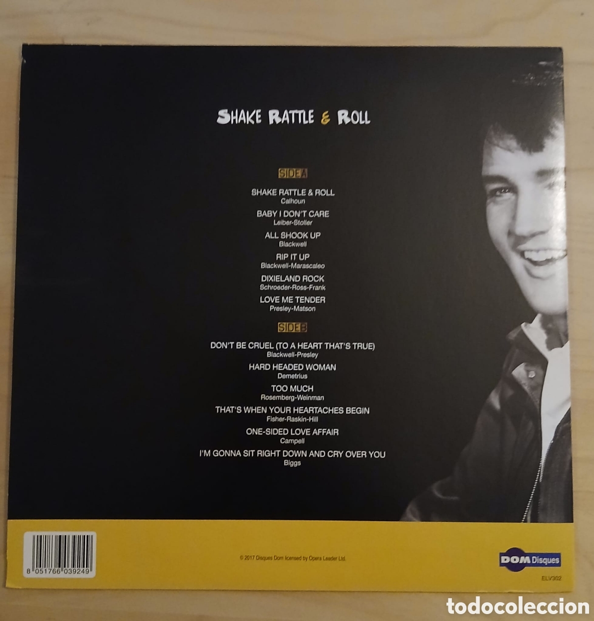 Discos de vinilo: ELVIS PRESLEY: SHAKE RATTLE & ROLL . Lp , Vinilo - Foto 2