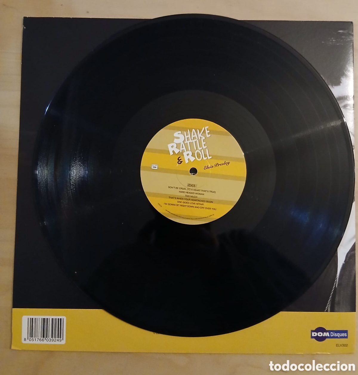 Discos de vinilo: ELVIS PRESLEY: SHAKE RATTLE & ROLL . Lp , Vinilo - Foto 4
