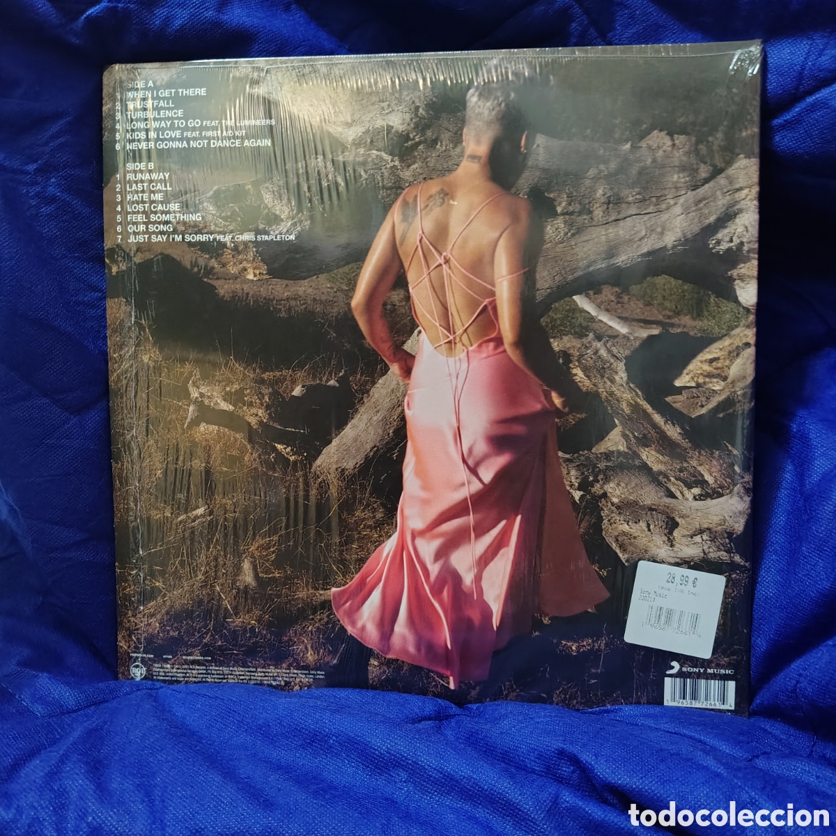 Discos de vinilo: P!nk - TRUSTFALL vinilo rosa - Foto 3