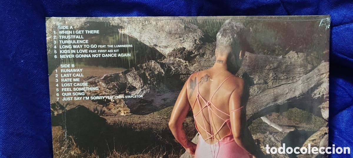 Discos de vinilo: P!nk - TRUSTFALL vinilo rosa - Foto 5