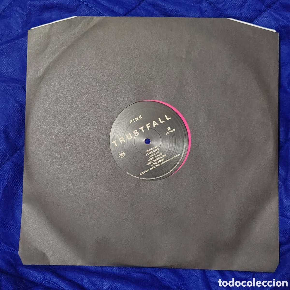 Discos de vinilo: P!nk - TRUSTFALL vinilo rosa - Foto 8