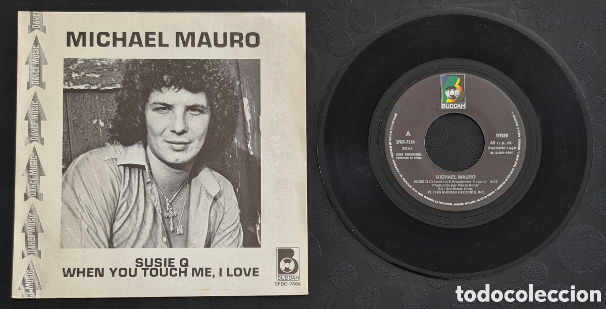Discos de vinilo: SINGLE - MICHAEL MAURO - SUSIE Q - 1981 ESPA&Ntilde;A - Foto 3