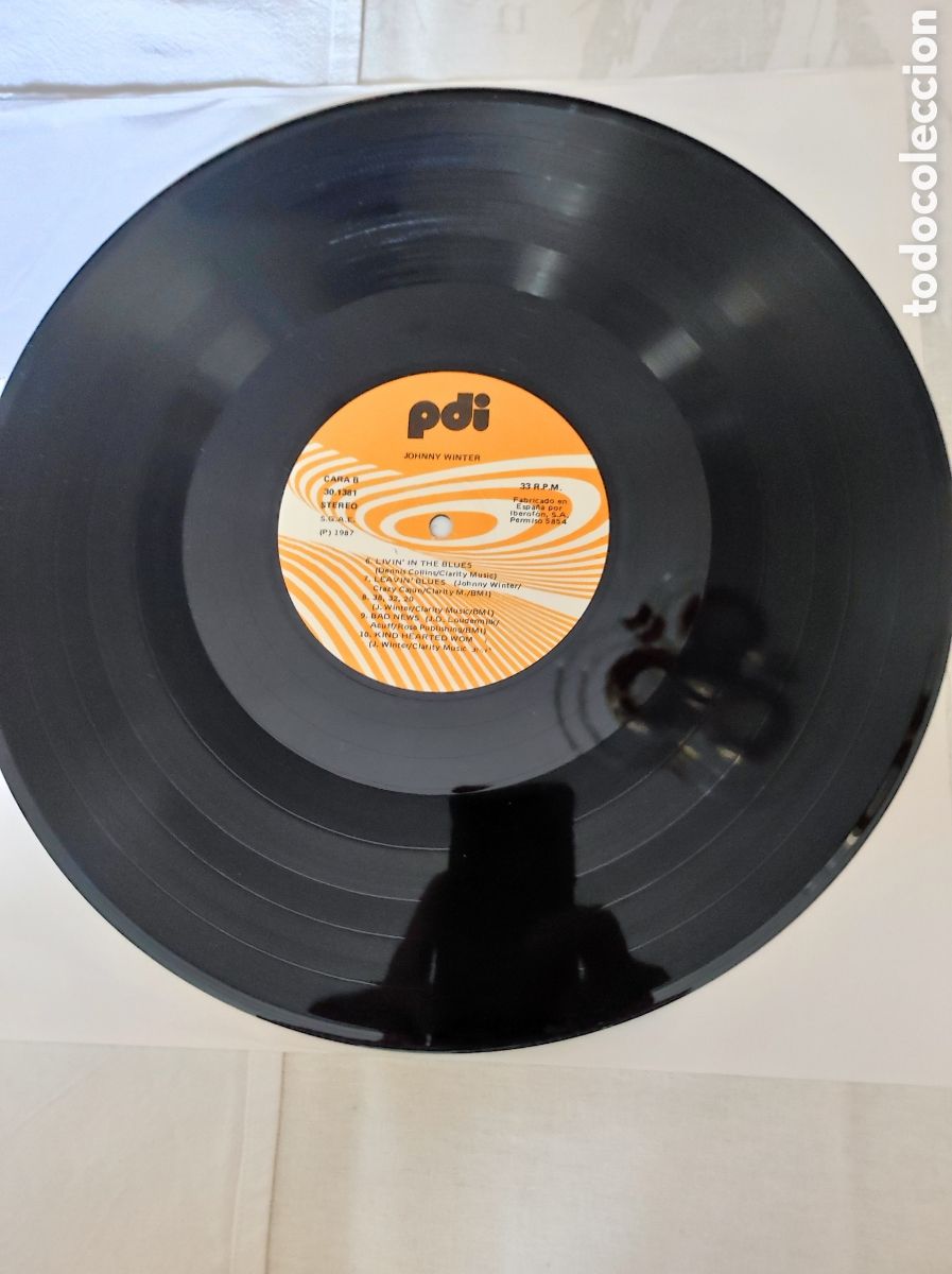 Discos de vinilo: JOHNNY WINTER - JOHNNY WINTER - Foto 4