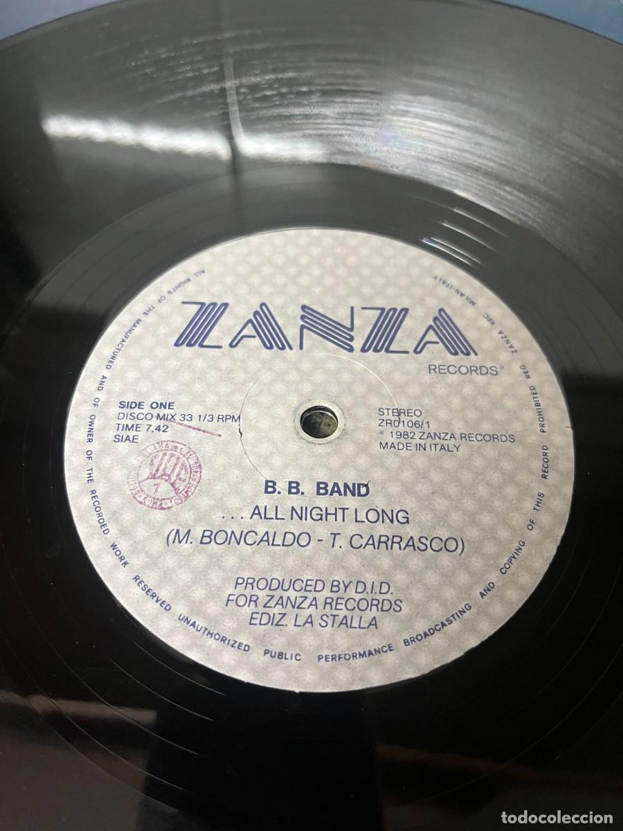 Discos de vinilo: B. B. Band ...All Night Long - Foto 3