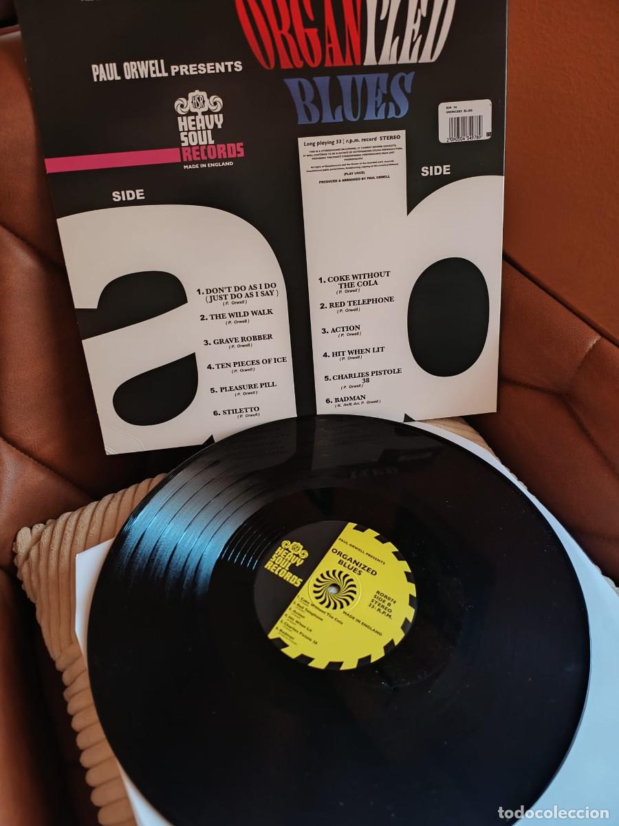 Discos de vinilo: PAUL ORWELL - ORGANIZED BLUES - LP - 2016 - MOD - Foto 2