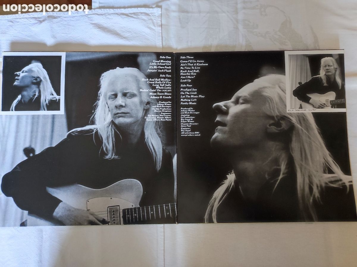 Discos de vinilo: JOHNNY WINTER AND - LIVE - Foto 3