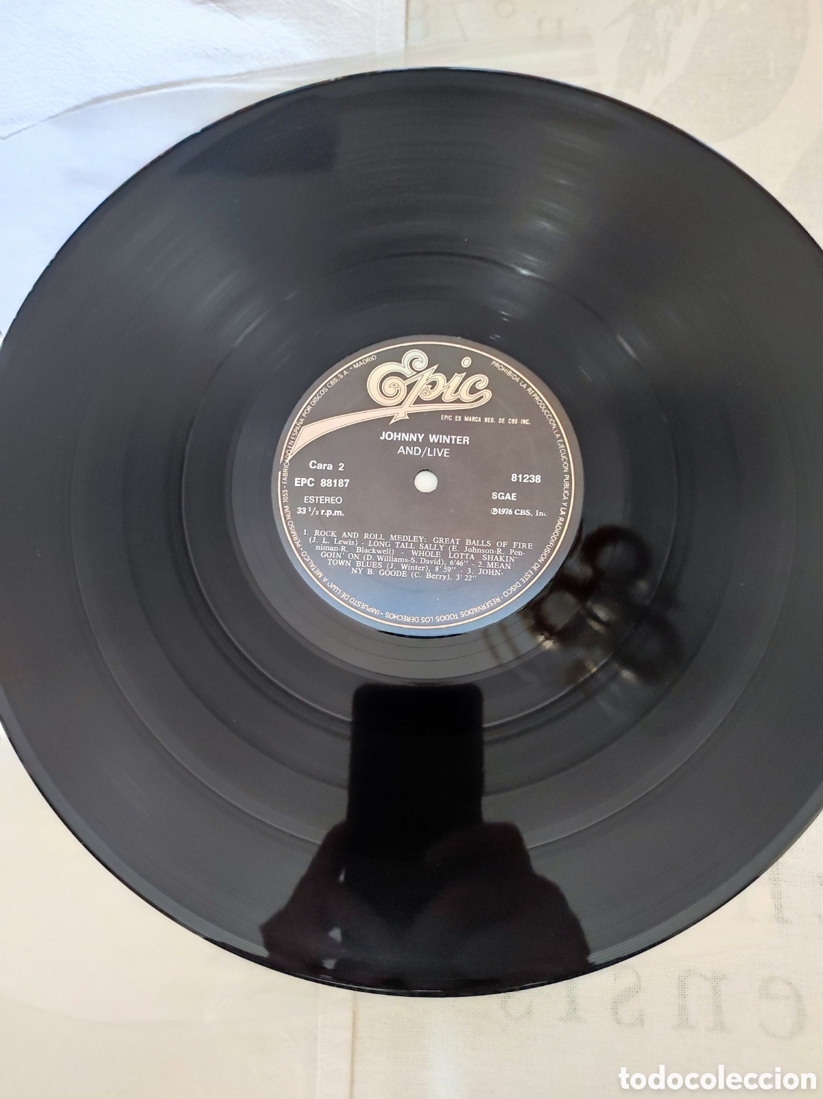 Discos de vinilo: JOHNNY WINTER AND - LIVE - Foto 5