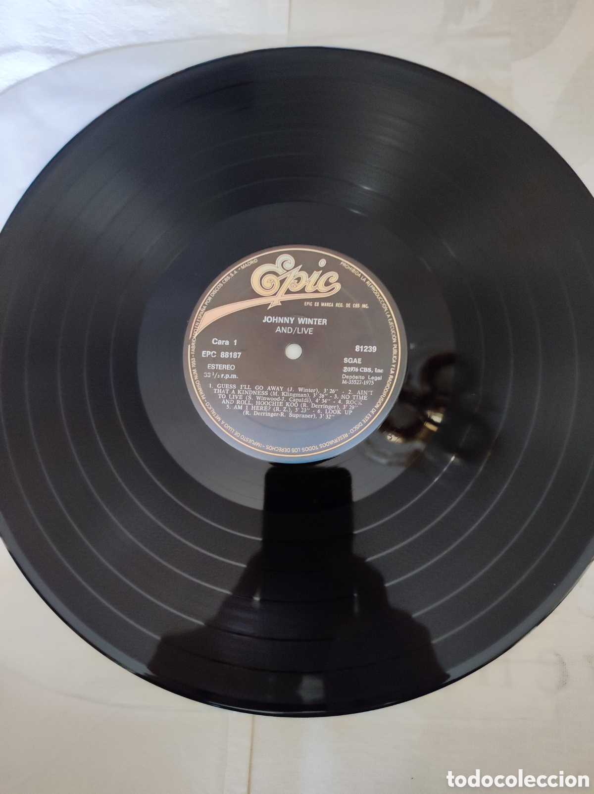 Discos de vinilo: JOHNNY WINTER AND - LIVE - Foto 6