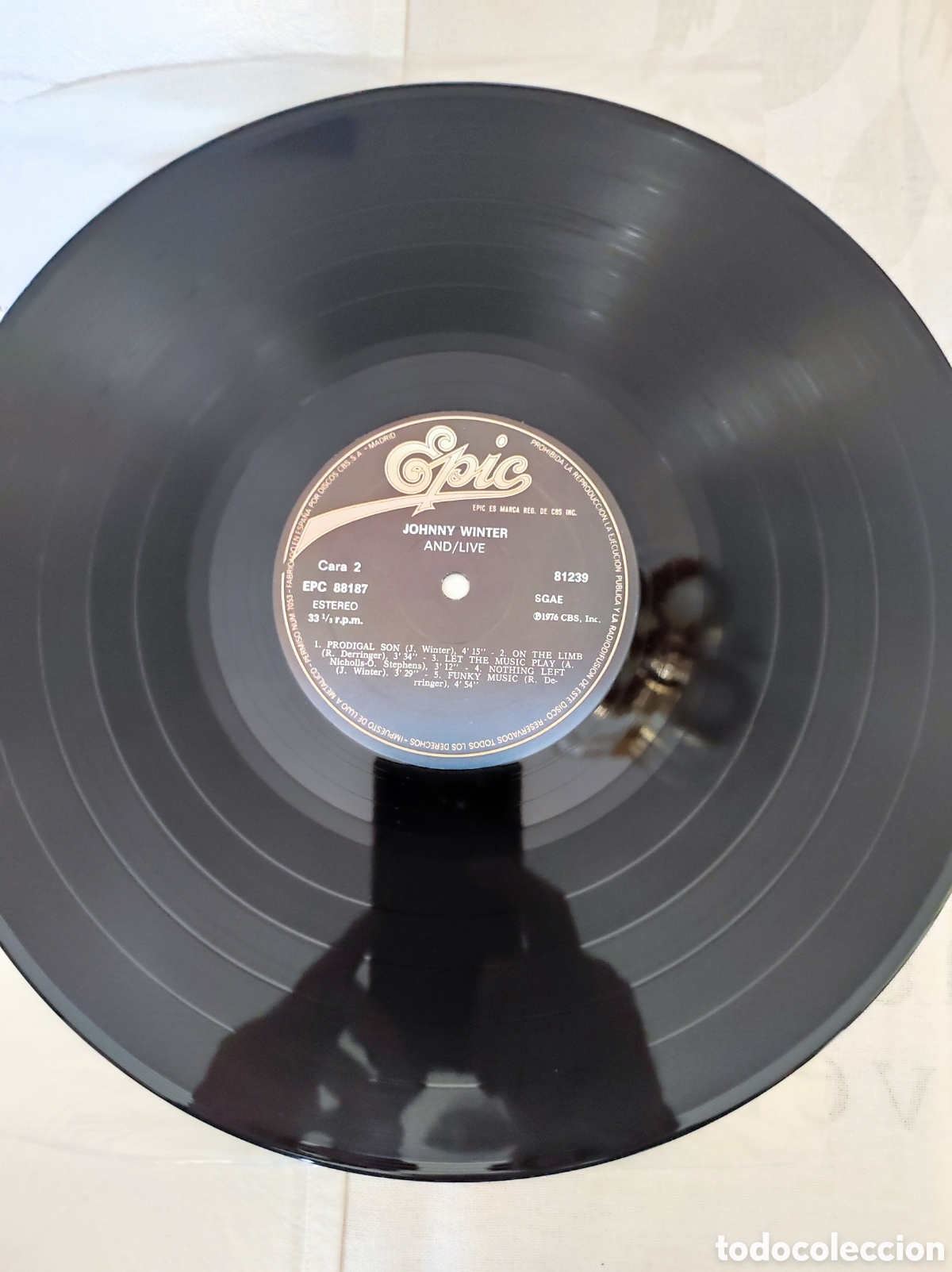 Discos de vinilo: JOHNNY WINTER AND - LIVE - Foto 7