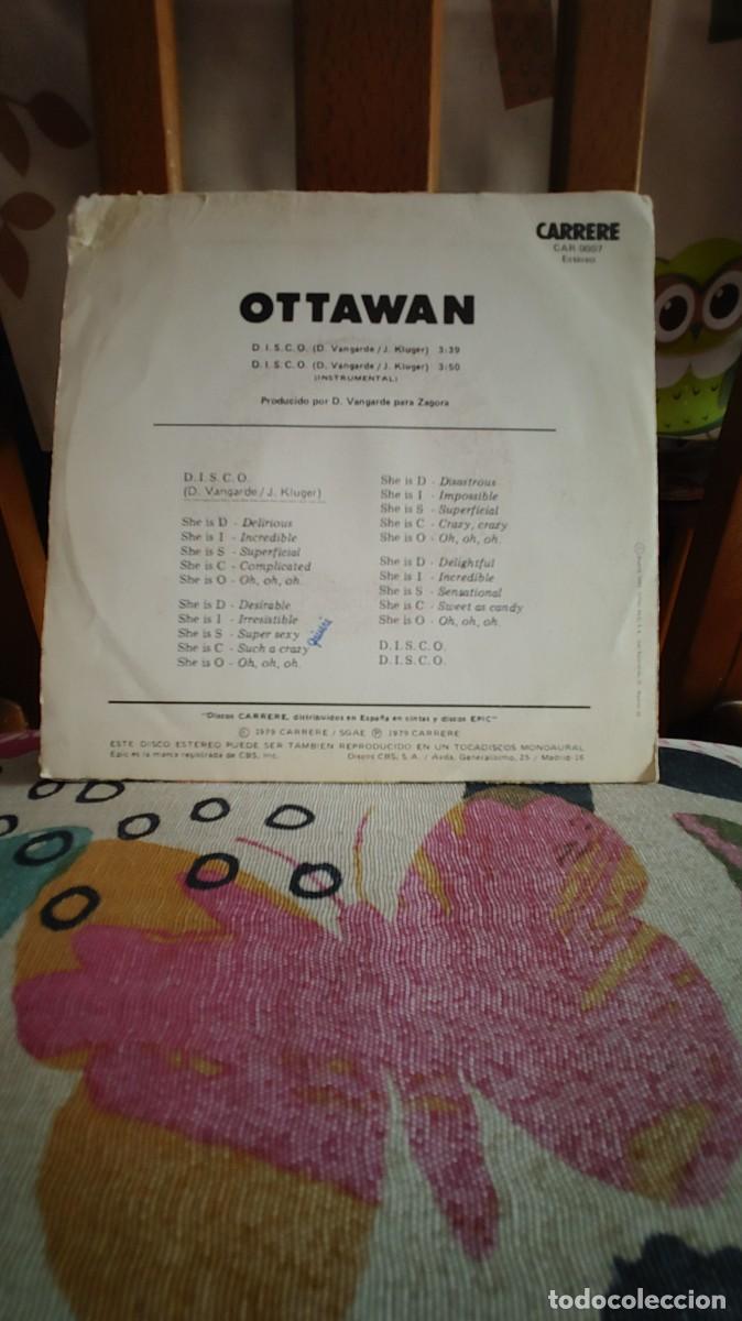 Discos de vinilo: OTTAWAN-SINGLE DISCO - Foto 2