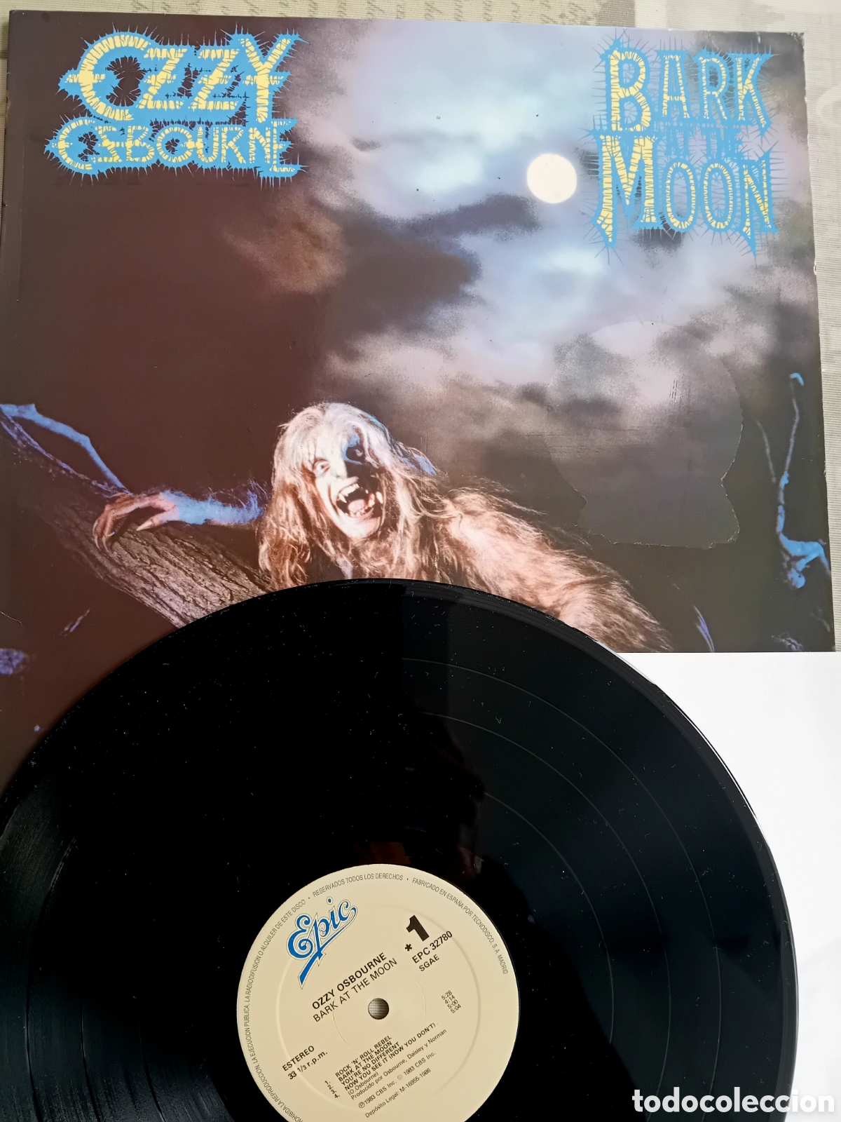 Discos de vinilo: OZZY OSBOURNE. BARK AT THE MOON. 1983 - Foto 5