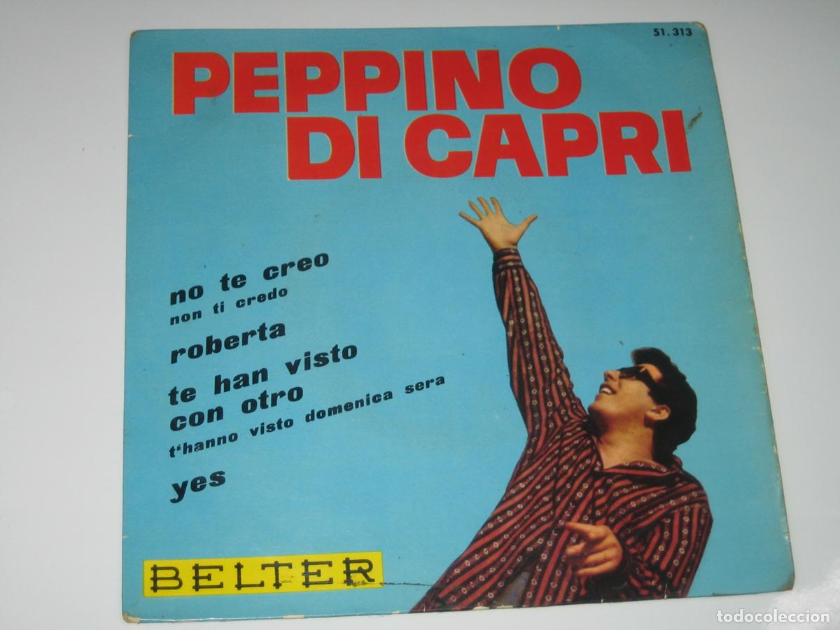 Discos de vinilo: DISCOFERTA - SINGLES/EPS - PEPPINO DI CAPRI - Foto 1