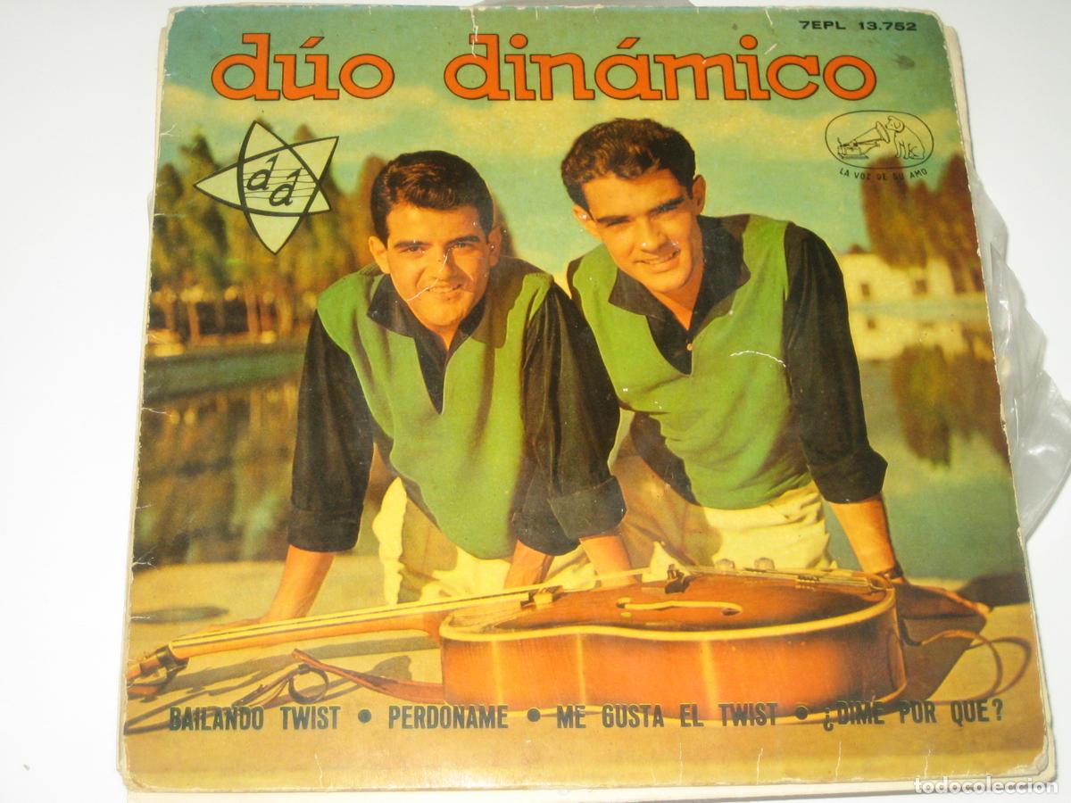 Discos de vinilo: DISCOFERTA - SINGLES/EPS - DUO DINAMICO - VINILO AZUL - Foto 1