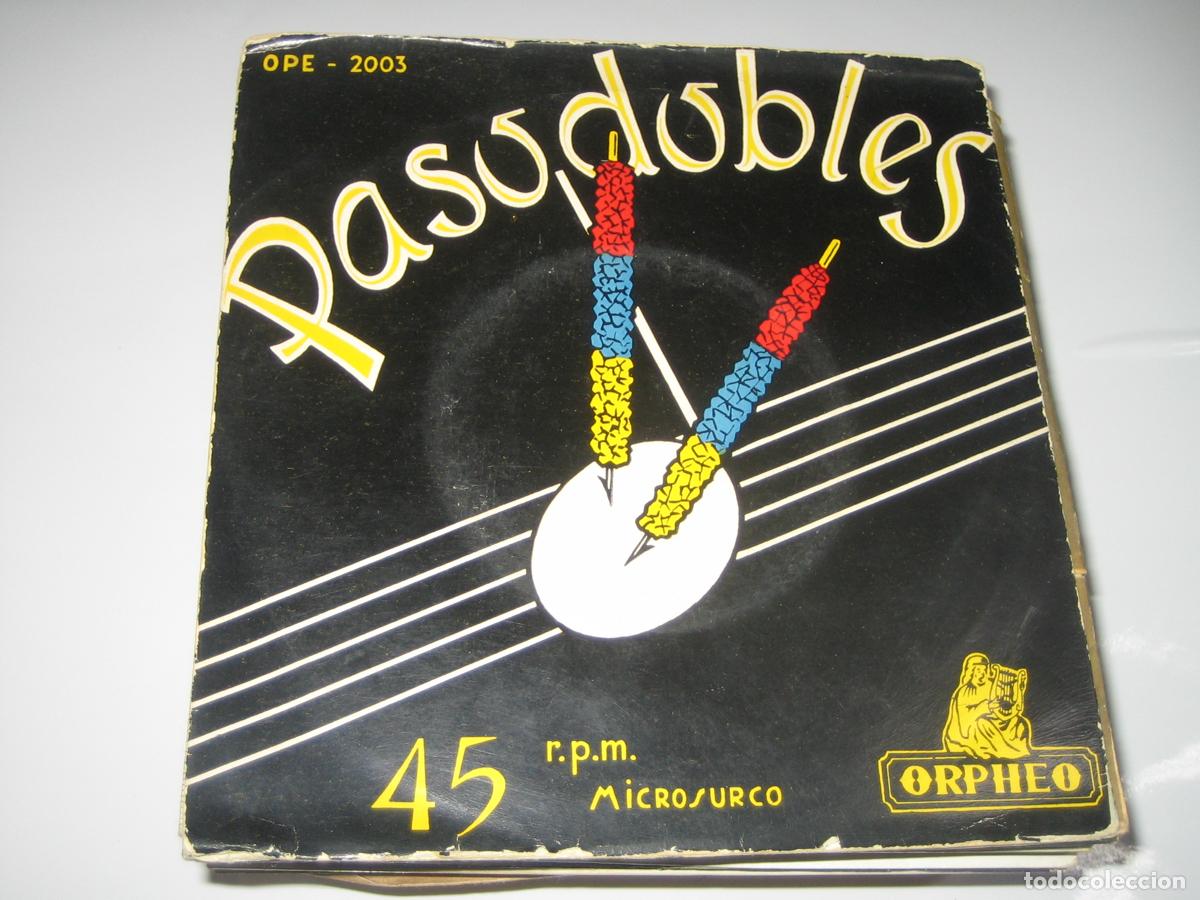 Discos de vinilo: DISCOFERTA - SINGLES/EPS - PASODOBLES - Foto 1