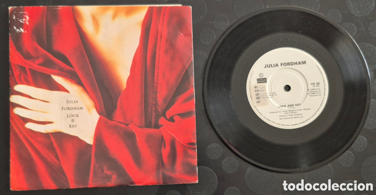 Discos de vinilo: SINGLE - JULIA FORDHAM - LOCK AND KEY - 1989 INGLATERRA - Foto 3