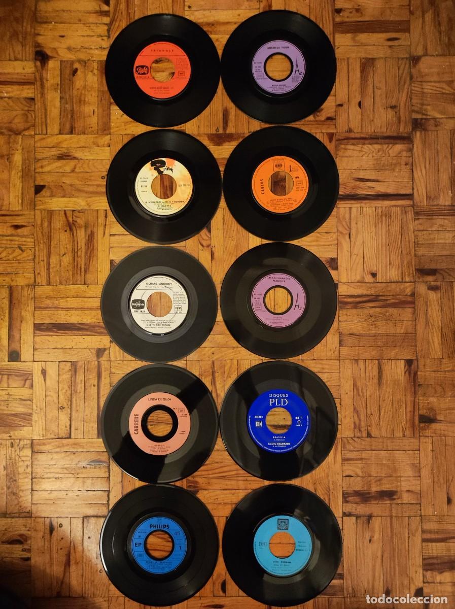 Discos de vinilo: lote 20 singles musica francesa - Foto 2