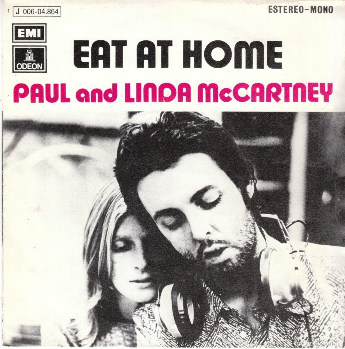 Discos de vinilo: THE BEATLES : McCartney &rdquo;Eat at Home&rdquo; - Spain Ode&oacute;n 1971- MINT /MINT..increible estado de conservaci - Foto 1