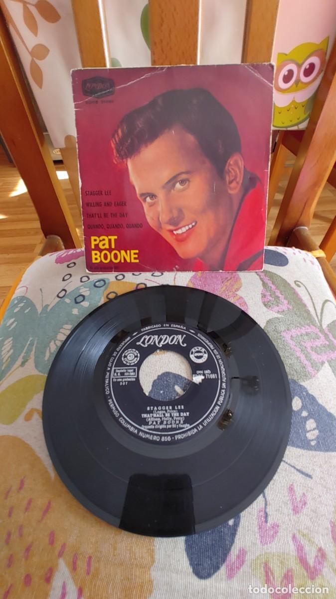 Discos de vinilo: PAT BOONE-EP STAGGER LEE +3 - Foto 1