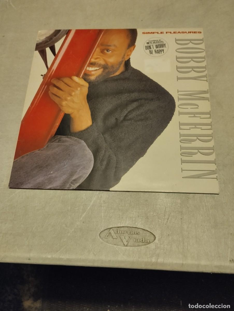 Discos de vinilo: BOBBY McFERRIN LP SIMPLE PLEASURE ESP.1988 - Foto 1