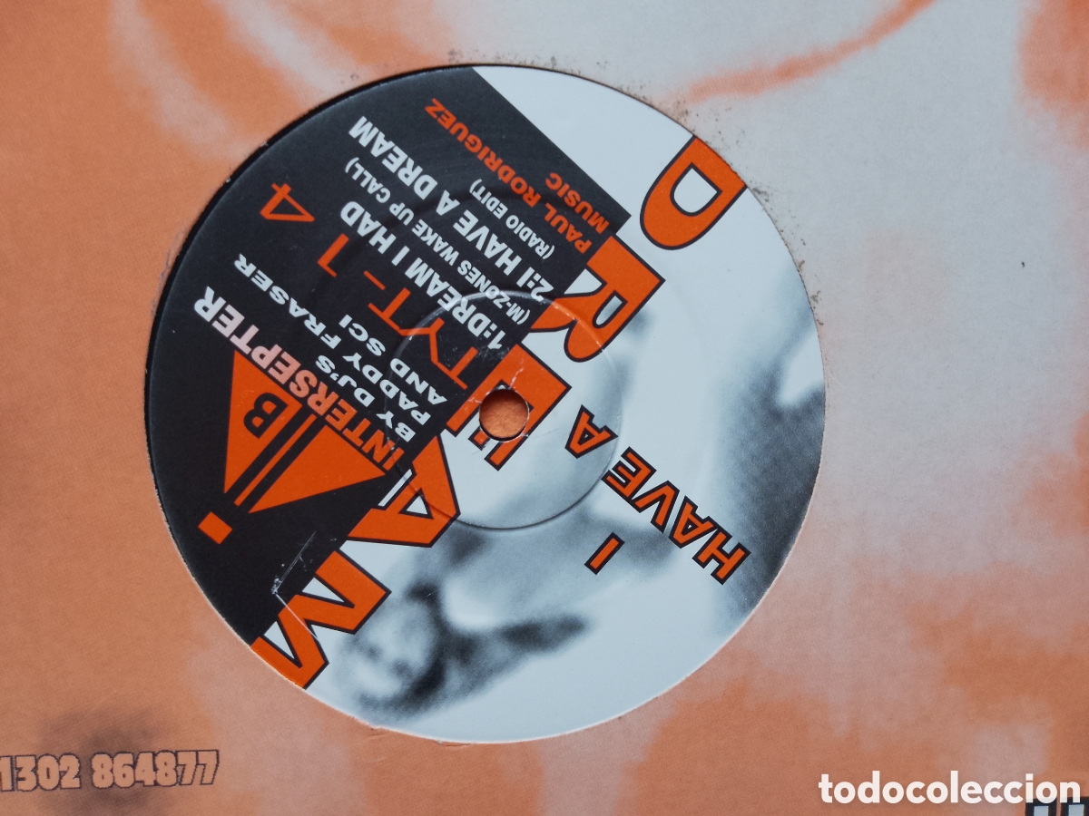 Discos de vinilo: Intersepter &lrm;&ndash; I Have A Dream - TYT records 1997 uk - Foto 2