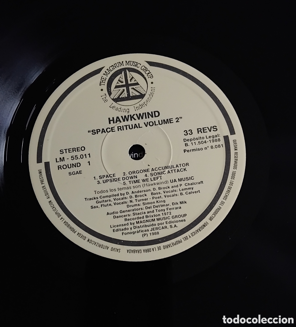 Discos de vinilo: Hawkwind space Ritual vol 2 LP - Foto 3