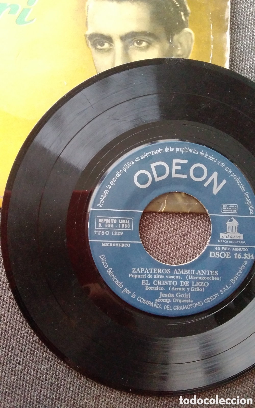 Discos de vinilo: EP VINILO. JES&Uacute;S GOIRI. 1958 - Foto 4