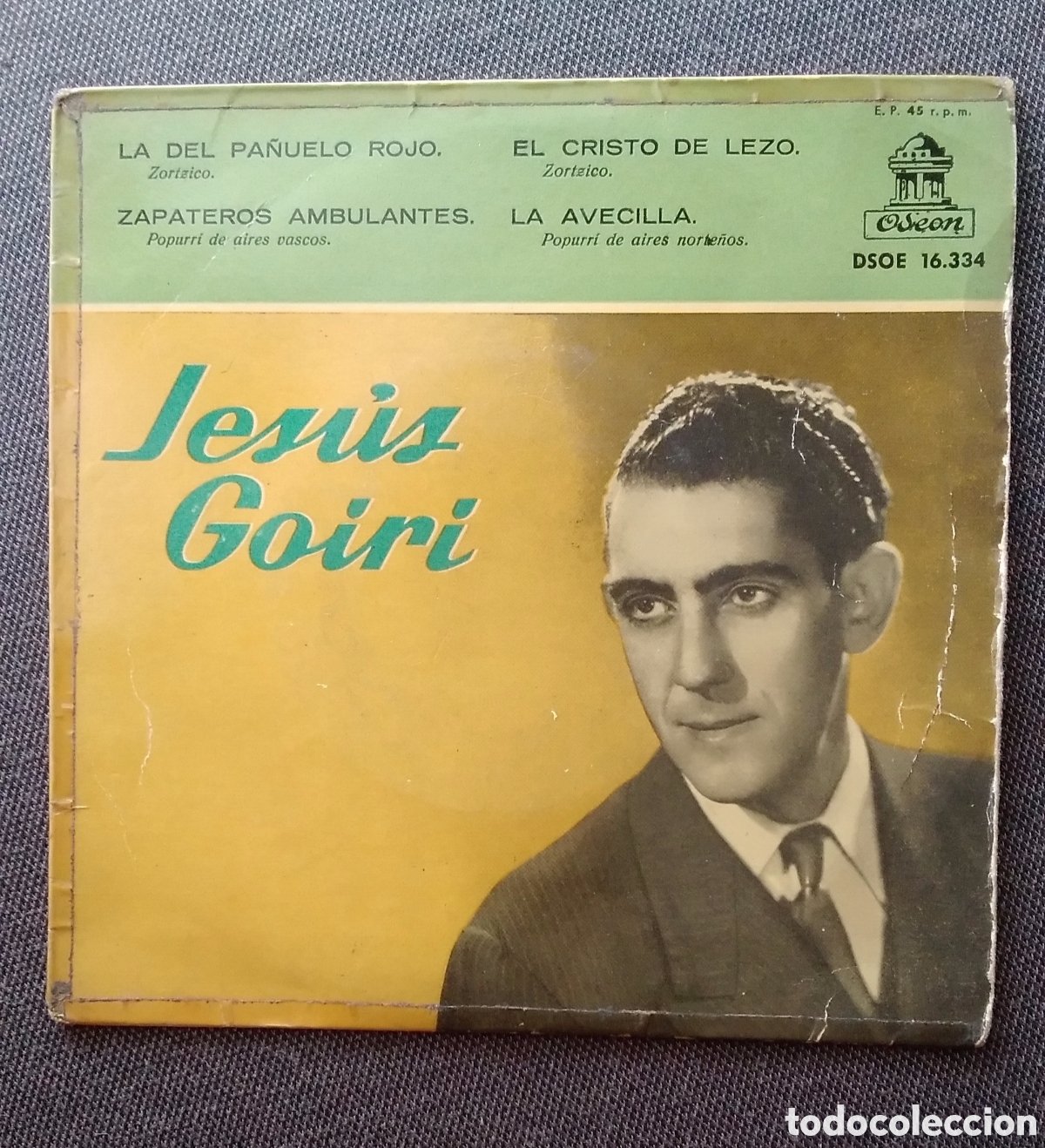 Discos de vinilo: EP VINILO. JES&Uacute;S GOIRI. 1958 - Foto 1