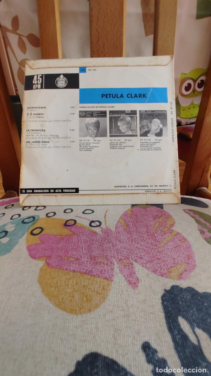 Discos de vinilo: PETULA CLARK-EP DOWNTOWN +3 - Foto 2