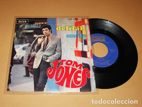 Discos de vinilo: TOM JONES - DELILAH - SINGLE - 1968 - IMPORT - Foto 1